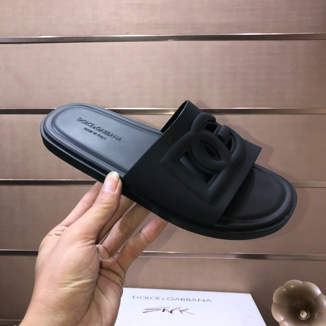 Men's shoes💰280💰【D&G】High-end quality Product trademark: DG "Dolce & Gabban*" slippers, Product material: Imported cowhide upper, original air cushion outsole, regular size: 38-45